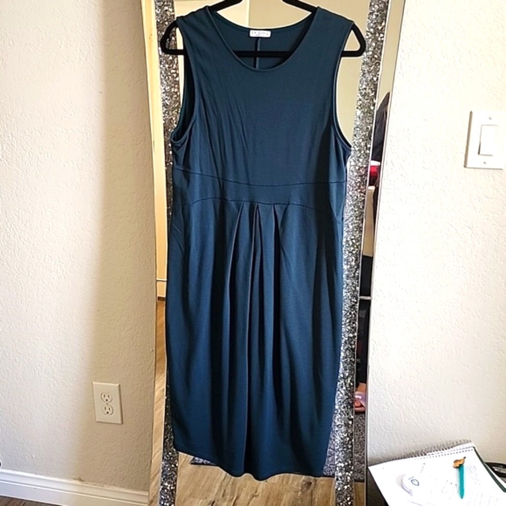 La clef dress Green